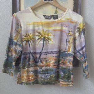 Take Two Beach Shirt, size PL